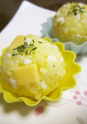 チーズdeタルタル？！コク旨おにぎり♫-レシピのメイン写真