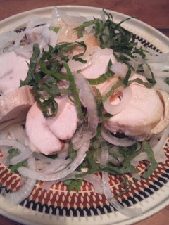 鶏ハムと新玉ねぎのさっぱりサラダ-レシピのメイン写真