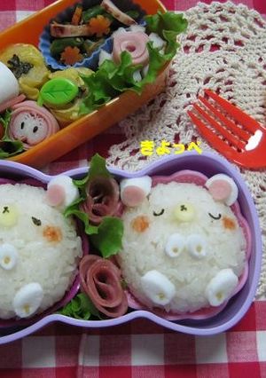 コロンとまんまる白くまちゃん-レシピのメイン写真