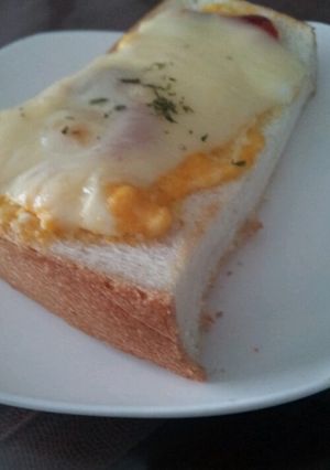 エッグトースト☆チーズをのせて～-レシピのメイン写真