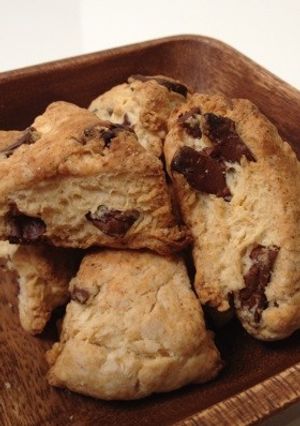スタバ風チョコスコーン☆簡単少量レシピ-レシピのメイン写真