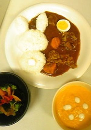 最短10分☆月見カレー-レシピのメイン写真