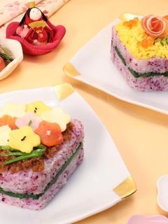 ひなまつりケーキ寿司-レシピのメイン写真