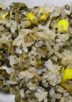 たかなチャーハン-レシピのメイン写真