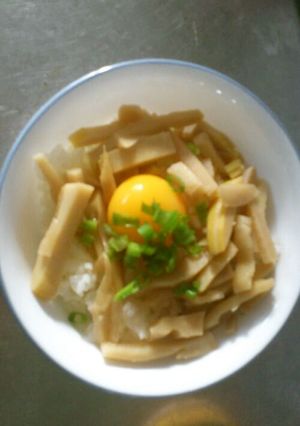 お一人様ランチ＊シナチクごはん-レシピのメイン写真