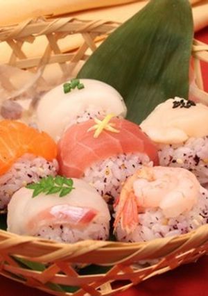 華やか手まり寿司-レシピのメイン写真