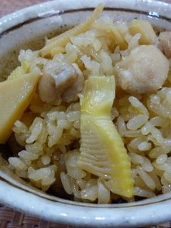 筍と鶏肉の炊き込みご飯-レシピのメイン写真