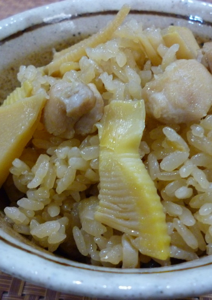 筍と鶏肉の炊き込みご飯-レシピのメイン写真