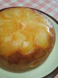 炊飯器とHMで美味しいリンゴケーキ-レシピのメイン写真