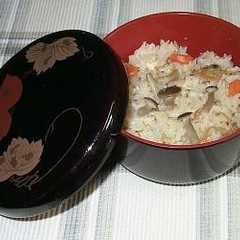 *しめじとあさりの炊き込みご飯*-レシピのメイン写真