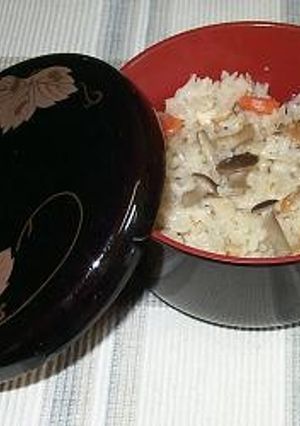 *しめじとあさりの炊き込みご飯*-レシピのメイン写真