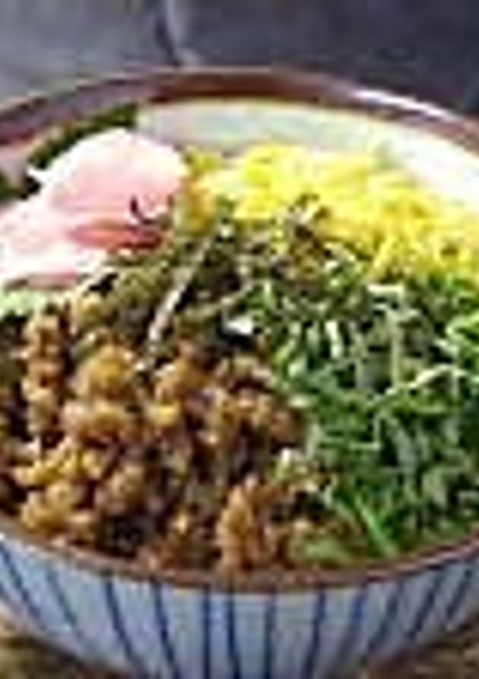 鶏のつみれのそぼろ丼-レシピのメイン写真