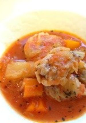 ポトフをリメイク☆チキンのトマト煮-レシピのメイン写真