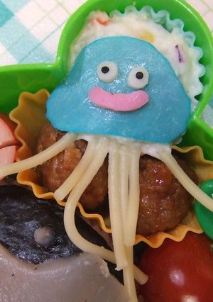 キャラ弁★ホイミスライム-レシピのメイン写真