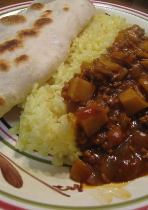 こりこり筍のキーマカレー-レシピのメイン写真
