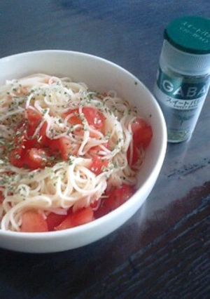 1人ランチに簡単☆トマトそうめん-レシピのメイン写真