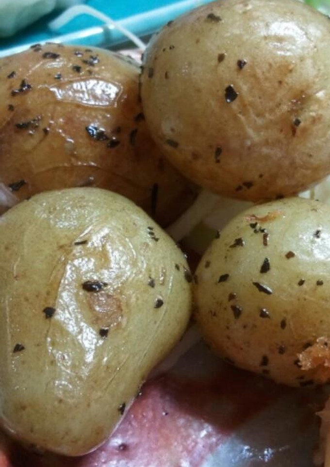新じゃが☆丸ごと揚げ焼き-レシピのメイン写真