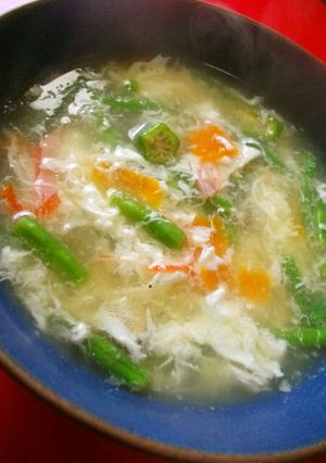 スゴ簡単♪残り野菜でチキンスープ-レシピのメイン写真