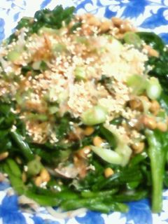 ニラ納豆おかか胡麻のせ冷やし蕎麦-レシピのメイン写真