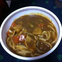 รูปของ 残ったカレーでカレーうどん！リメイク
