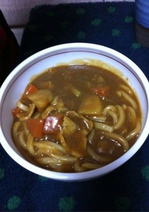 残ったカレーでカレーうどん！リメイク-レシピのメイン写真