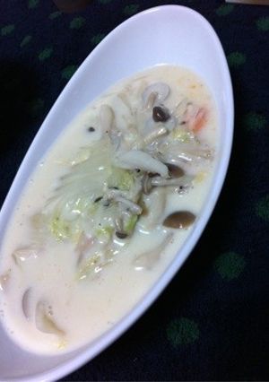 本格☆ヘルシー☆簡単☆鮭の白菜クリーム煮-レシピのメイン写真