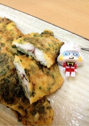 おやじ犬の挑戦！アジの卵焼き風ピカタ-レシピのメイン写真
