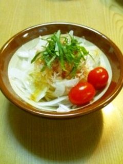 新玉ねぎのサラダ-レシピのメイン写真
