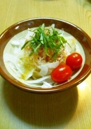 新玉ねぎのサラダ-レシピのメイン写真