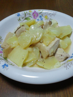 鶏肉とジャガイモのチーズ煮♪-レシピのメイン写真