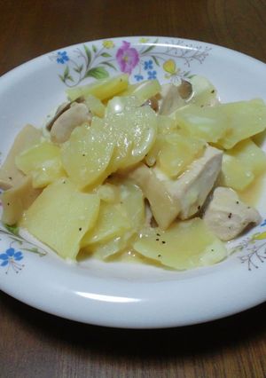 鶏肉とジャガイモのチーズ煮♪-レシピのメイン写真