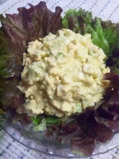 アボカド入り卵サラダ-レシピのメイン写真