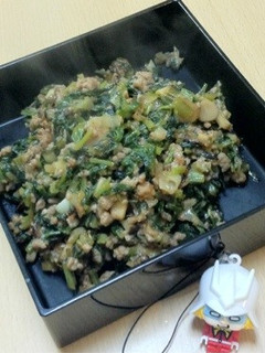 おやじ犬特製☆カブの葉の味噌風味の常備菜-レシピのメイン写真