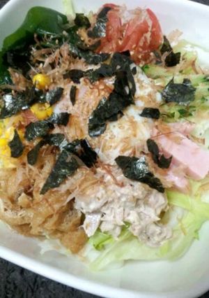 野菜たっぷり♡サラダうどん-レシピのメイン写真