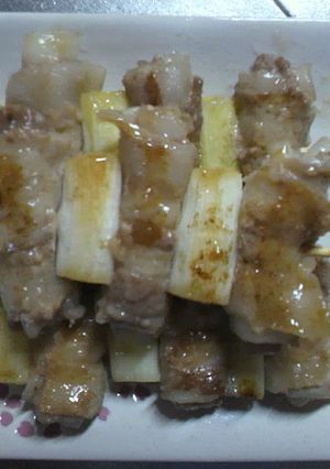 お弁当にも☆薄切り肉で簡単豚串♪-レシピのメイン写真