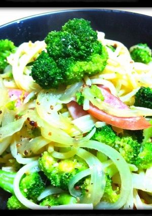 ブロッコリーの粒マスタードパスタ-レシピのメイン写真