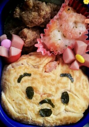 幼稚園 お弁当 プーさん-レシピのメイン写真