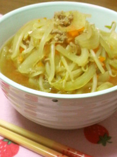 万能挽き肉を使ったみそラーメン♪-レシピのメイン写真