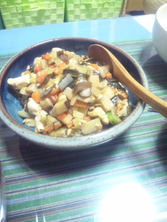 タケノコたっぷりとろり☆炒り豆腐-レシピのメイン写真