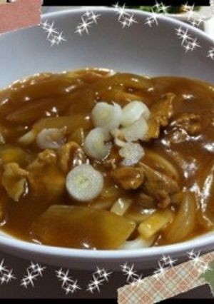 簡単カレーうどん-レシピのメイン写真
