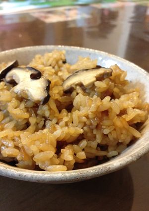 しいたけご飯-レシピのメイン写真