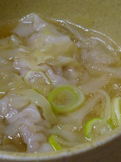 白菜ワンタンスープ-レシピのメイン写真