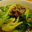 シャキシャキ☆チンゲン菜と豚肉のうま煮