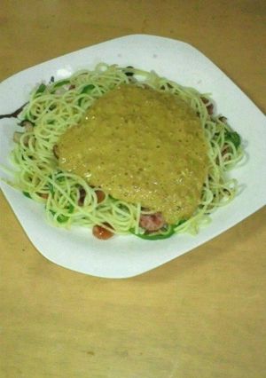ふわふわ納豆パスタ-レシピのメイン写真