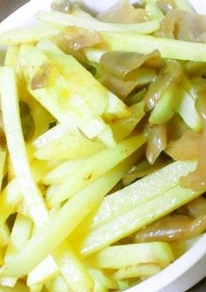 じゃがいもとザーサイのラー油炒め-レシピのメイン写真