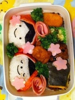 キャラ弁当 赤ずきんちゃん お弁当-レシピのメイン写真