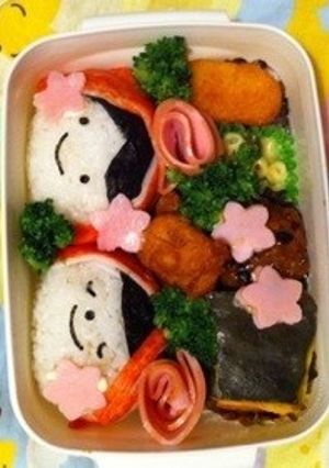 キャラ弁当 赤ずきんちゃん お弁当-レシピのメイン写真