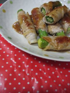 オクラの豚肉巻き☆ドレッシング焼き-レシピのメイン写真