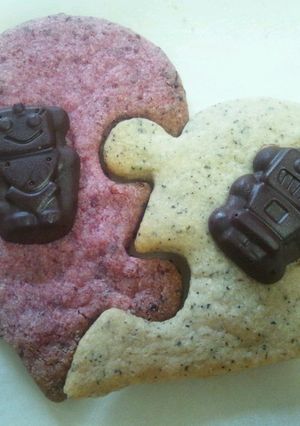 いちごとココナッツミルクのクッキー-レシピのメイン写真
