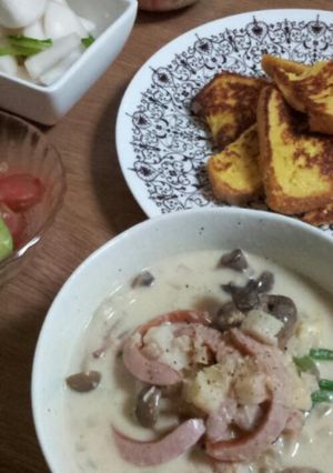 うま味たっぷりスープパスタ-レシピのメイン写真
